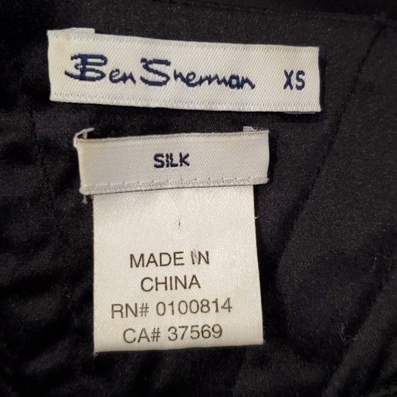 Bensherman 100% silk surplus dress - Picture 6 of 7